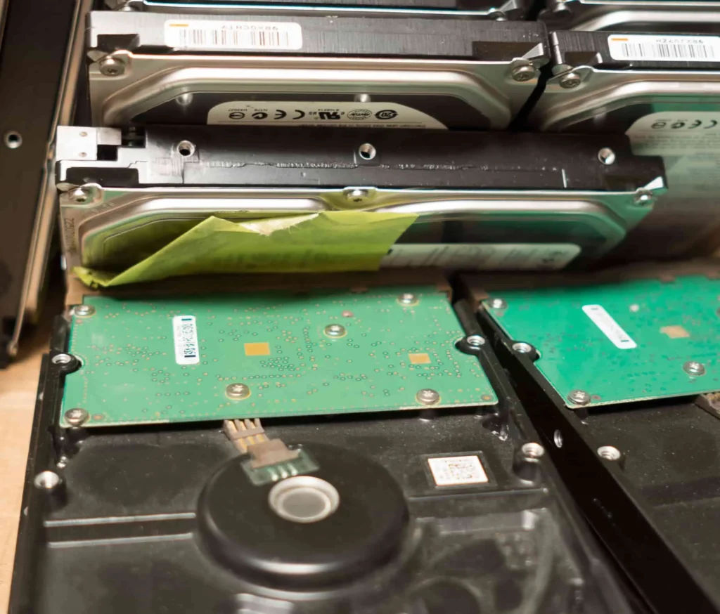 basura electronica seguridad